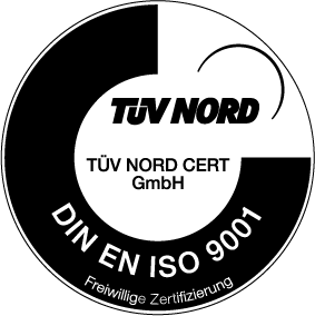 Logo vom ISO-Zertifikat