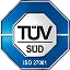 Zertifikat TÜV SÜD, ISO 27001