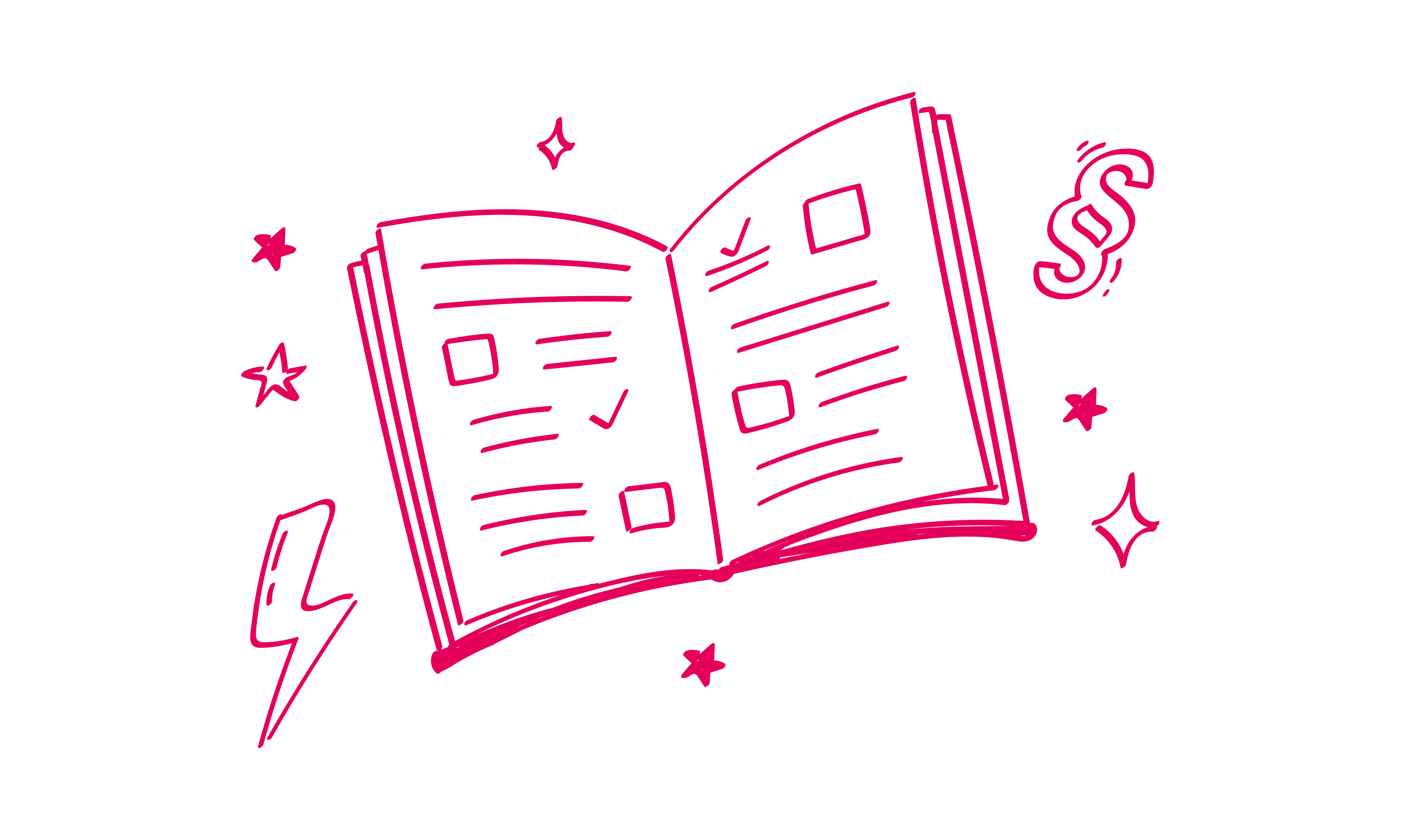aufgeschlagenes Buch