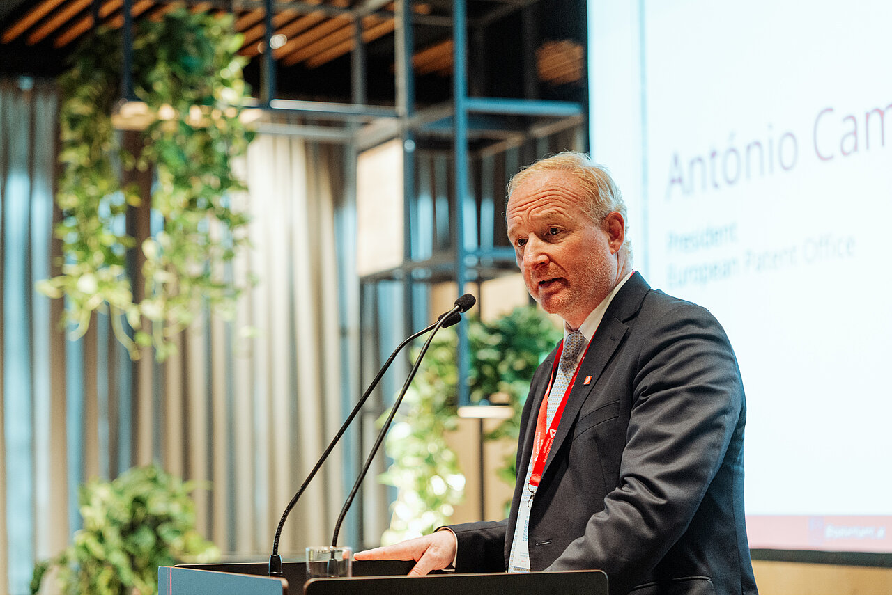 Foto von António Campinos, Präsident des Europäischen Patentamtes (EPA)