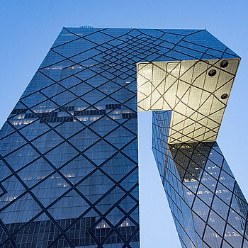 Landmark-Gebäude in Peknig: CCTV Tower