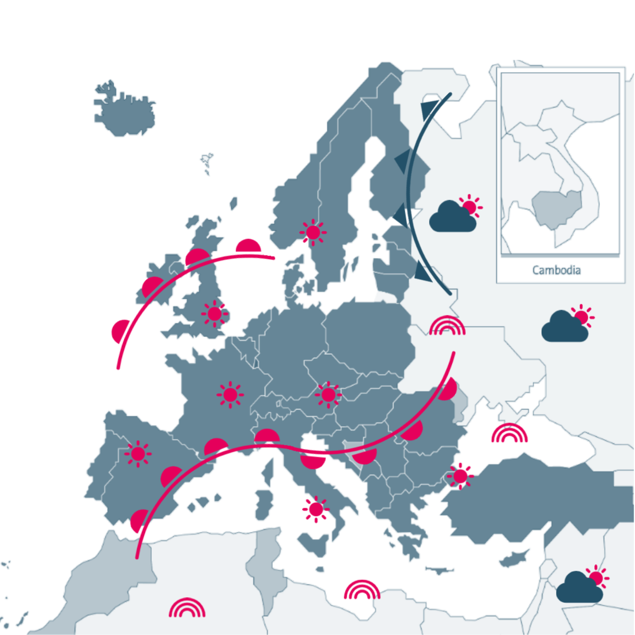 Wetterkarte Europa