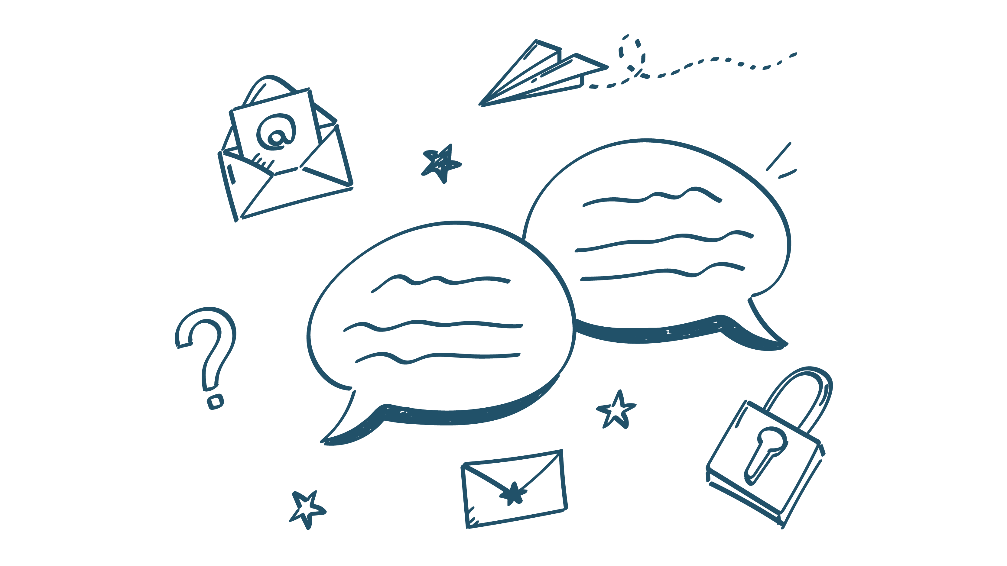 Speech bubbles