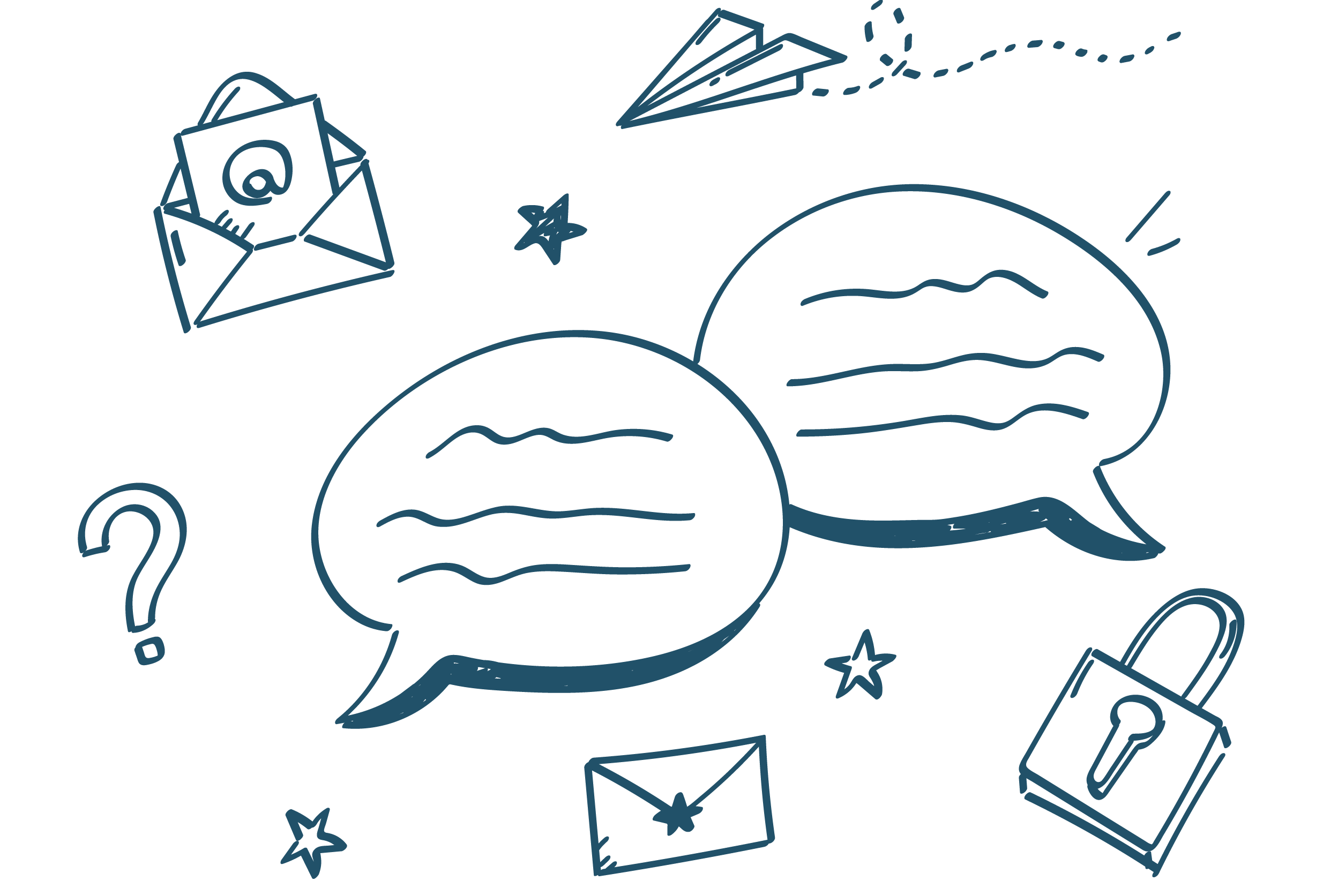Speech bubbles