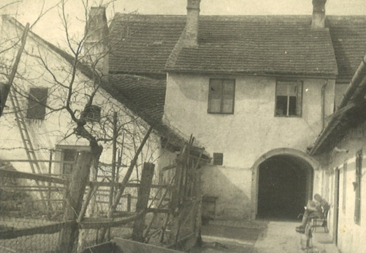 Haus in Retz, 1944