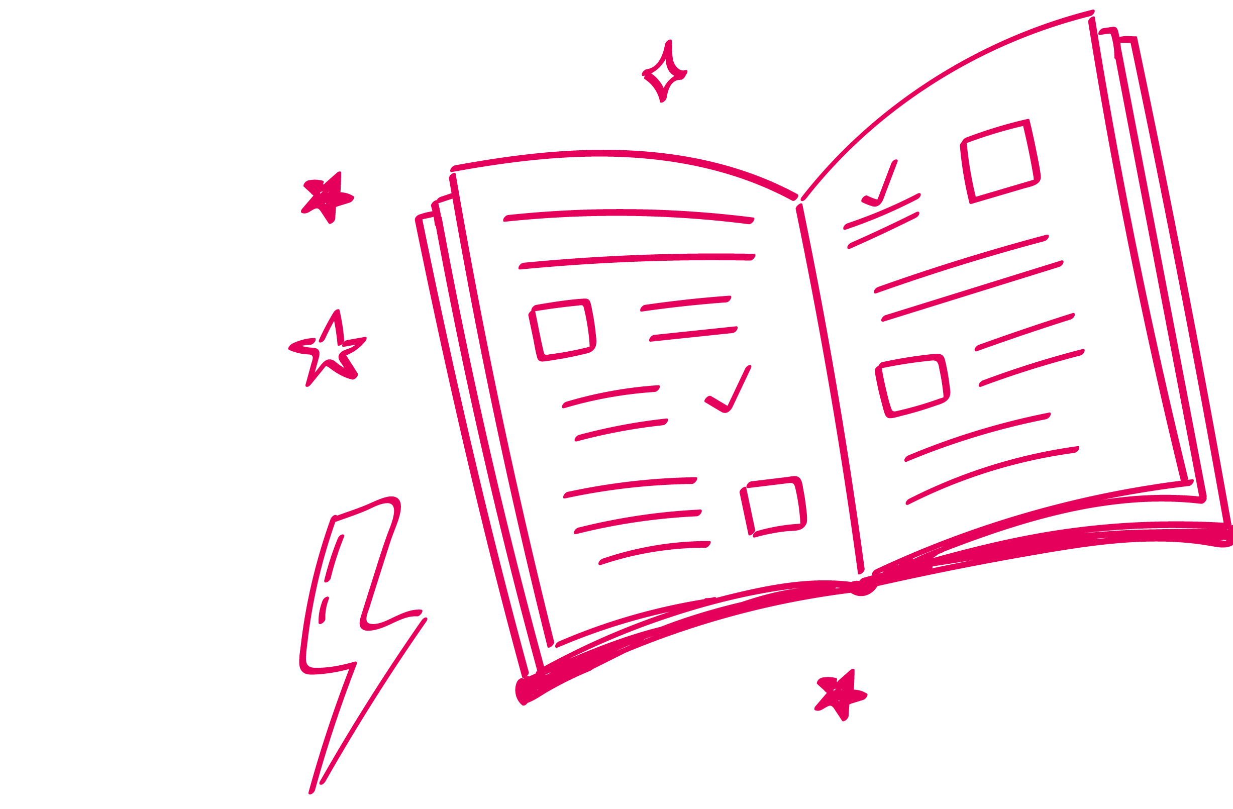 aufgeschlagenes Buch