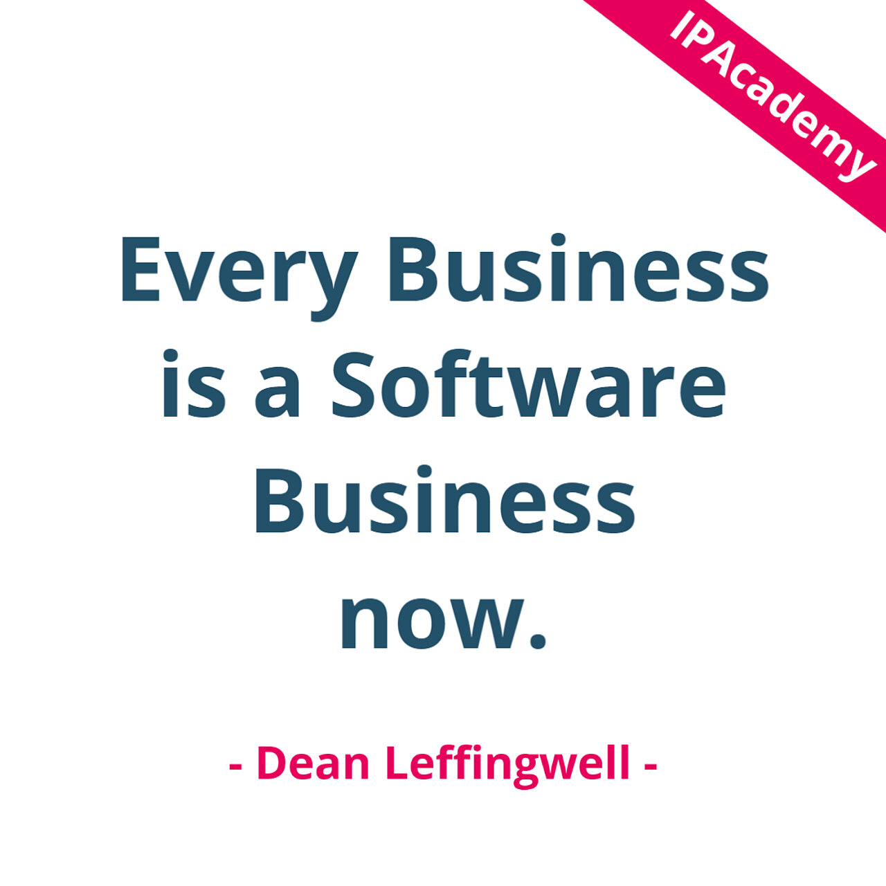 Every Business is a Software Business